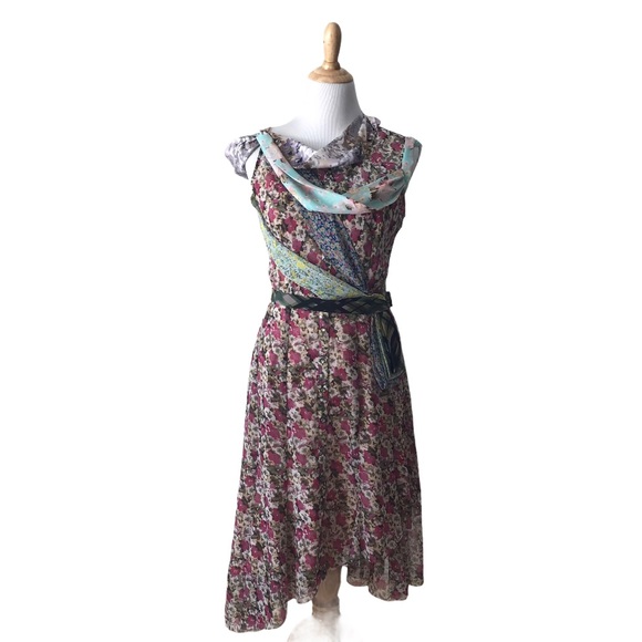 Byron Lars Beguile Wilderflora Dress Anthropologie - Picture 6 of 12